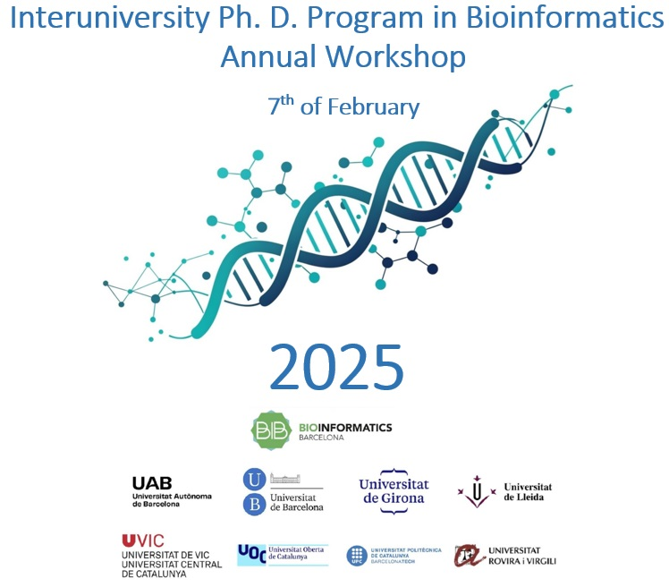 Programa de Doctorat en Bioinformàtica Annual Workshop 7 febrer 2025