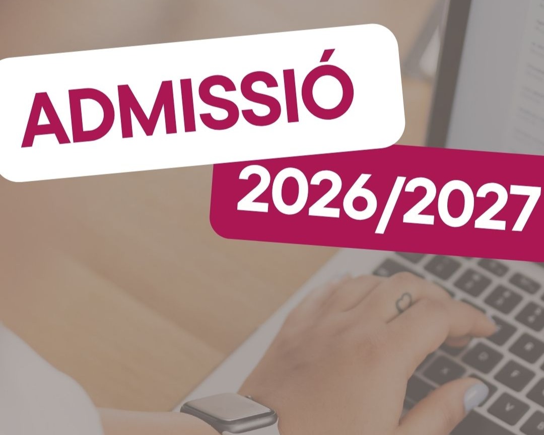 Admissió curs 2026/2027
